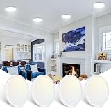 [ Zemty ] 4 Pack LED Ceiling Light 15W 1800LM 3000K/4000K/6500K IP44 view 9