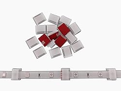 Threetwofour LED Strip Light Clips self Adhesive