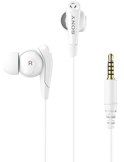 Sony Digital In-Ear Kopfhörer mit Noise Cancelling Rauschunterdrückung und Integriertem Mikrofon Kompatibel mit Smartphones, 