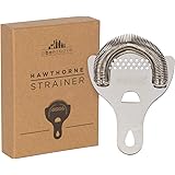 Hawthorne Cocktail Strainer - Stainless Steel Strainer for Professional Bartenders and Mixologists