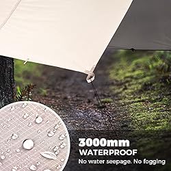 Bearhard Waterproof Camping Tarp, Lightweight