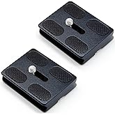 SYCZIOHU Tripod Quick Release Plate PU-50 Arca Plate with 1/4 Inch Screw for DSRL/BallHead/Camera in a Universal Standard