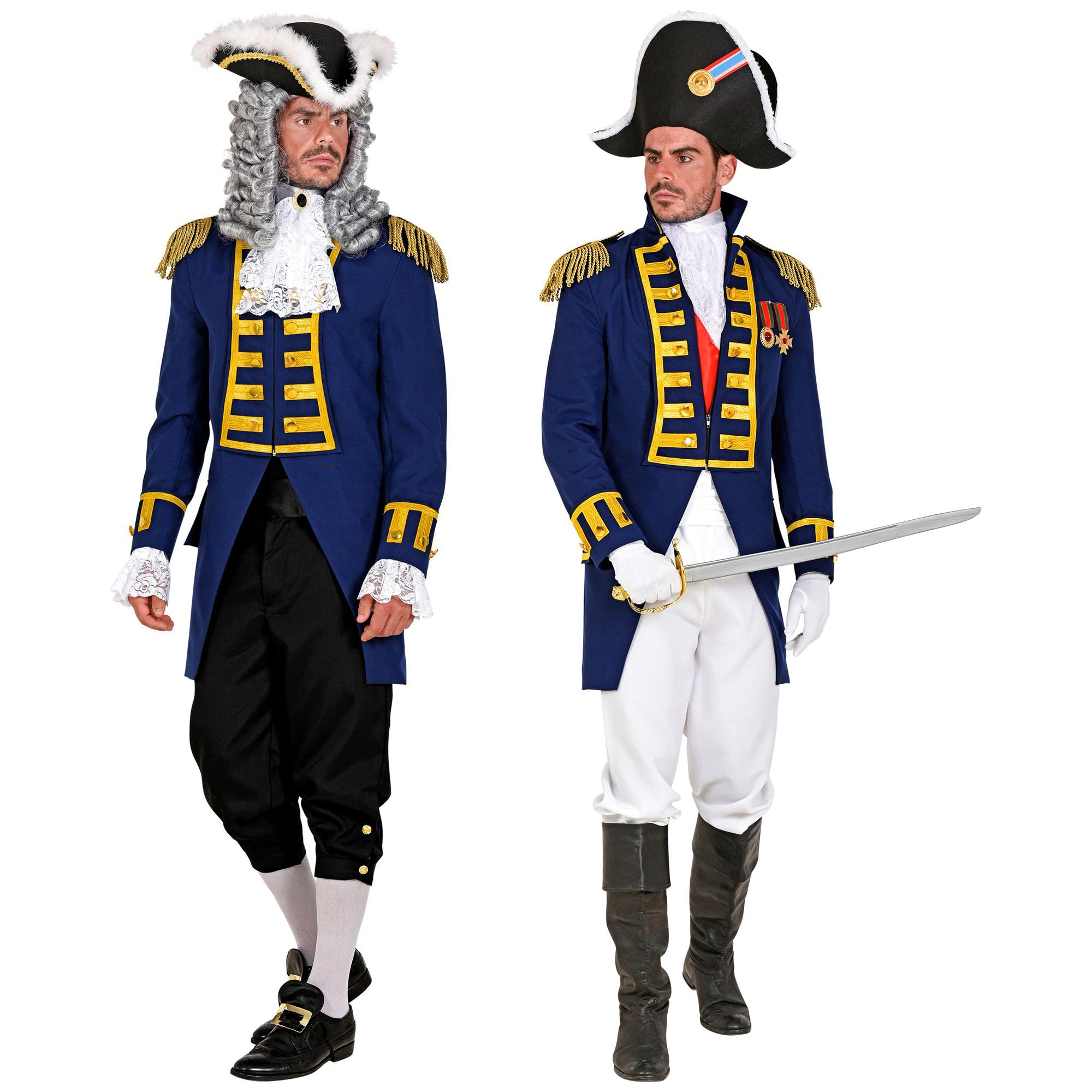 Widmann - Costume parade tailcoat, gothic, pirate, rock star, circus director, guard uniform, theme party, carnival