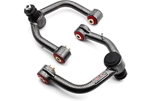 SKUCH 4X4 ACCESSORIES 2-4" Lift Front Upper Control Arms for 2000-2006 Toyota Tundra & 2001-2007 Toyota Sequoia – Strong & Reliable Suspension with PU Bushings
