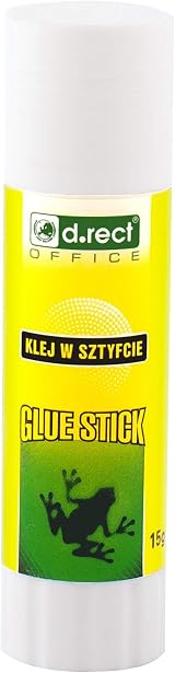 D.RECT Glue Stick 15g PVA Adhesive for Craft Scrapbooking Pack of 12 view 2