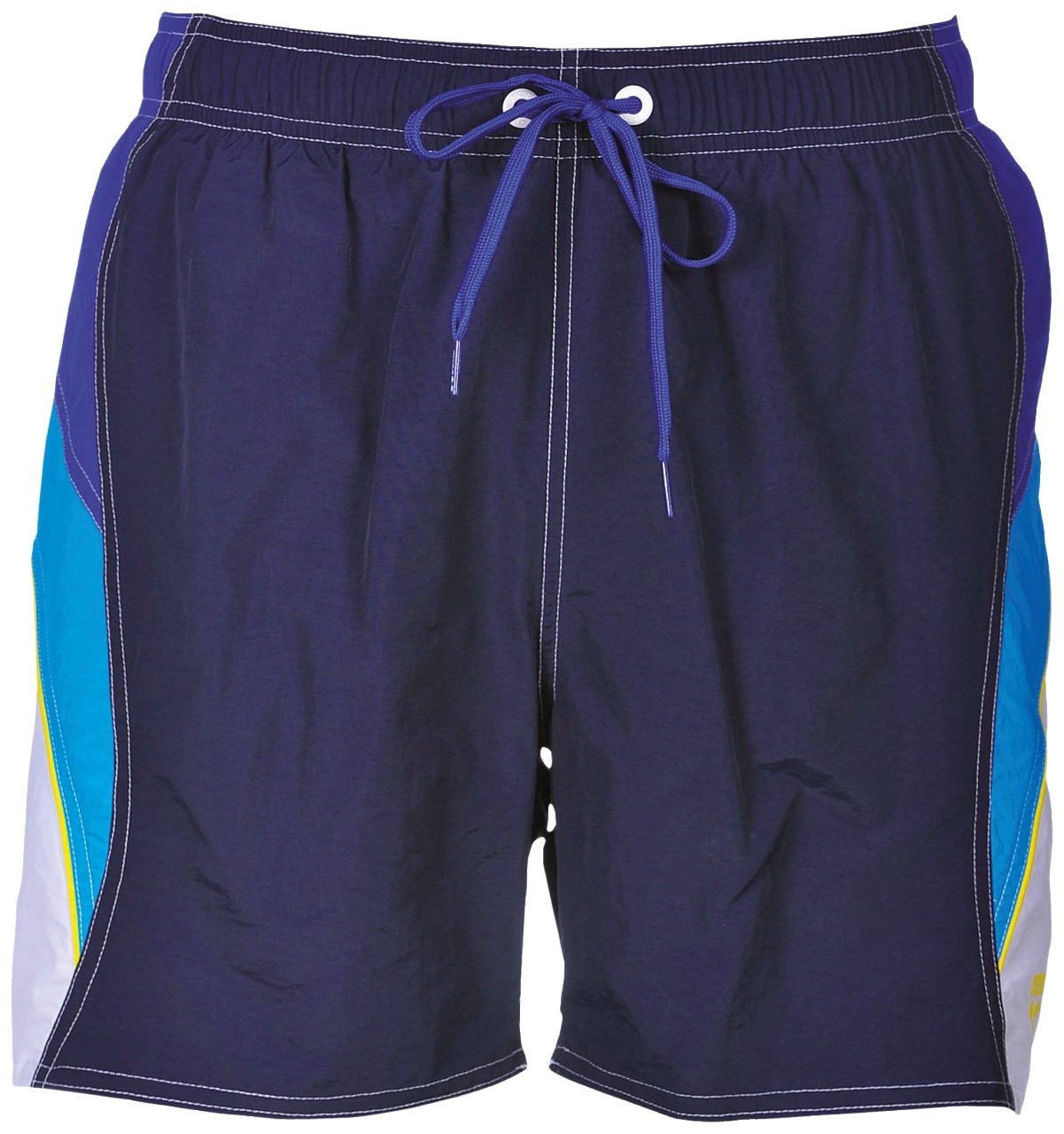 Arena Fundamentals Sides Panel, Men's Costume, mens, Costume, 000600_787_XL, Navy/Turquoise/Royal, XL