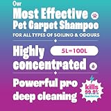 Dirtbusters Pet Pro Antibacterial Carpet Cleaner Shampoo 1L Wool Safe view 2