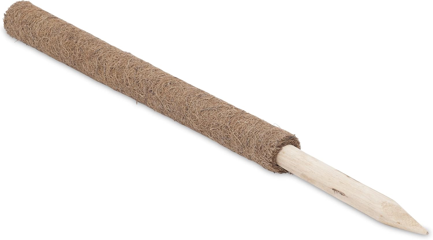 Windhager Pflanzstab Kokos, Rankstab Rankhilfe Blumenstab Kokosstab, zur Dekoration, aus natürlicher Kokosfaser, verlängerbar, 80 cm, 05662