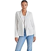 Steve Madden Apparel Payton Blazer, White, X-Small