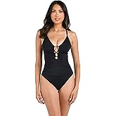 La Blanca Womens Island Goddess Underwire One Piece Swimsuit