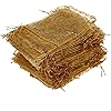 100pcs Organza Bags-Tojwi 3.5"x4.3"(9x11cm) Champagne Eyelash Pattern Drawstring Pouches Jewelry Party Wedding Favor Gifts Bags