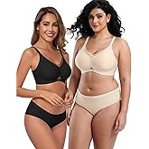 OXYIBRAS Jelly Bras for Women No Underwire Mesh Wireless Crossover Bra Seamless Full Coverage Lift T Shirt Sleep Bralettes