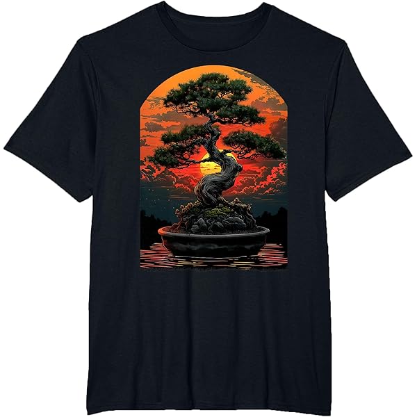 Amazon.com: Types of Bonsai Trees Shirt Bonsai Shirt Apparel Bonsai T-Shirt  : Clothing, Shoes & Jewelry