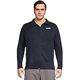Columbia Men's Sweater Weather Full Zip, Collegiate Navy Heather, X-Large Tall