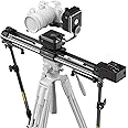 Zeapon Micro4 E1000&PONS PT Heads Double Distance Motorized Camera Slider, High-Speed Low Noise Motor 10-26Lbs Payload, 42''/107cm, LCD Screen, App Control, Smooth Damping Design