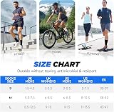 RUIXUE Mens Sports Hiking Socks 5/6 Pairs Cushioned Anti Blister Crew view 7
