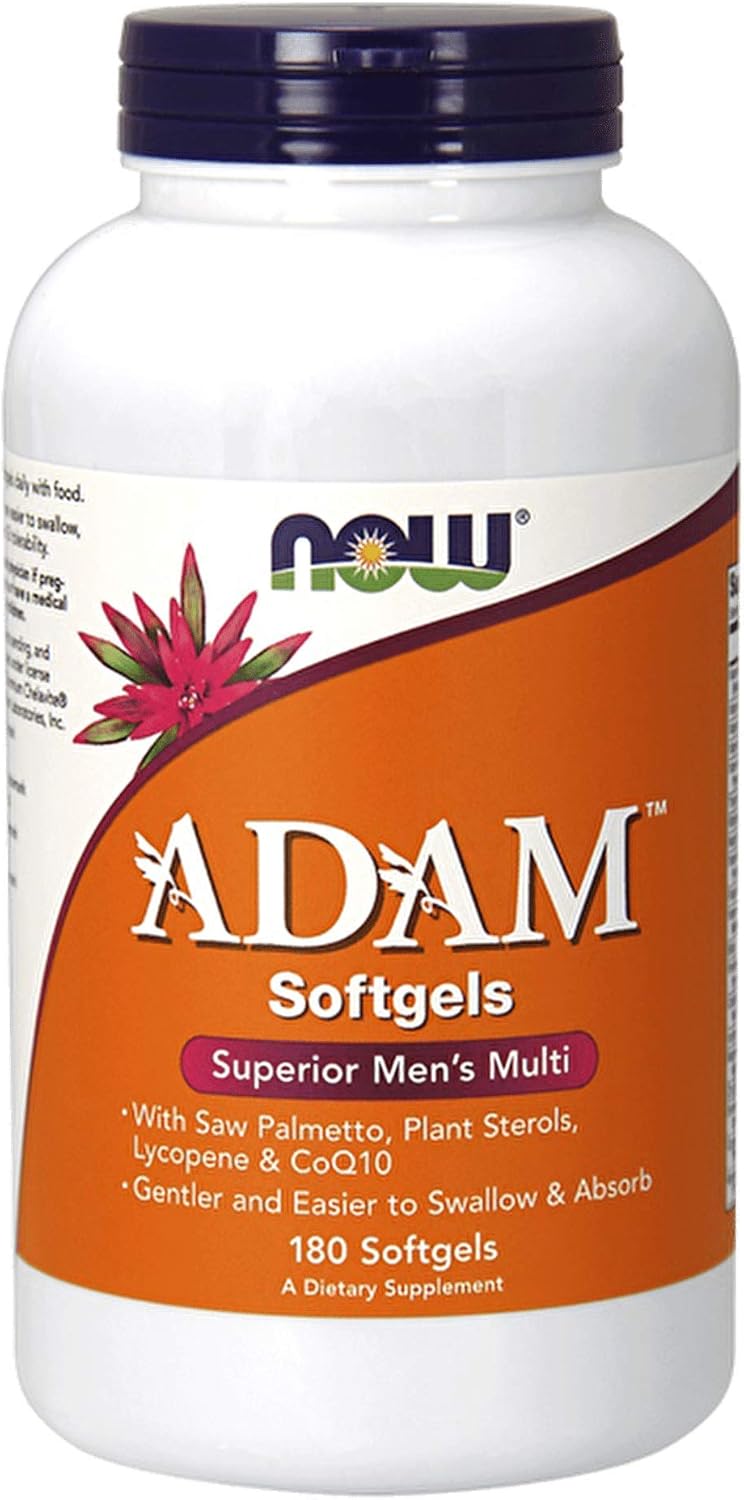 Now Foods ADAM Multi-Vitamin Softgels for Men, 180-Count – BigaMart