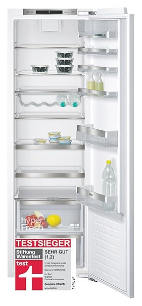 Siemens KI81RAD30 iQ500 Einbau-Kühlschrank / A++ / Kühlen: 319 L / TouchControl Elektronik / Flachschanier