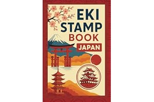 Eki Stamp Book Japan 4x6: Collect & Discover: Your Japanese Train Station Stamp Collection Journal – Explore All Eki, Track P