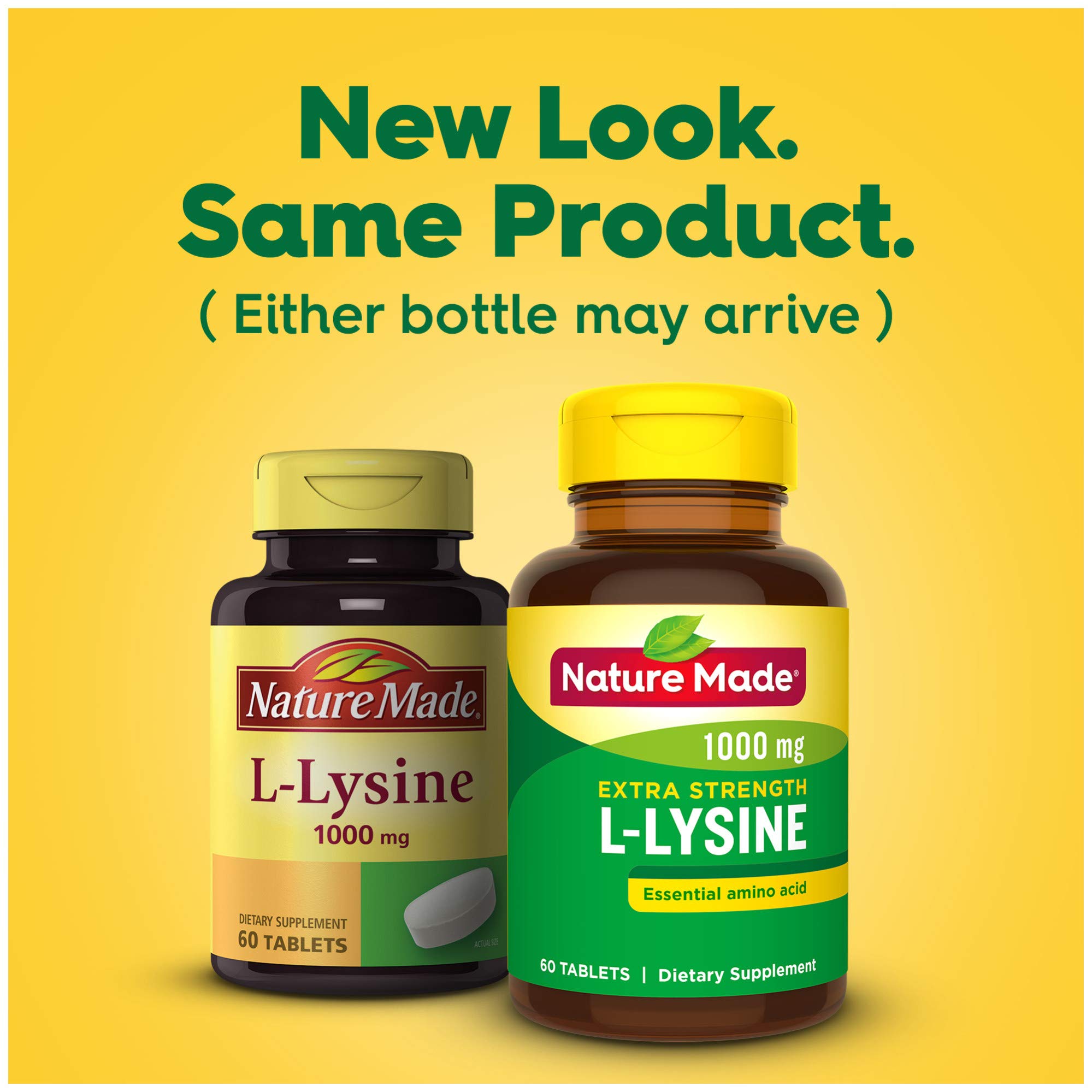Natures Aid L-Lysine 1000 Mg 60 Tablets
