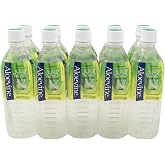 Aloevine Korean Aloe Vera Juice Drink with Real Aloe Pulp, Coconut Flavor, Ready-to-Drink Plant-Based Beverage, 16.9 Fl Oz Bottles (Pack of 10)