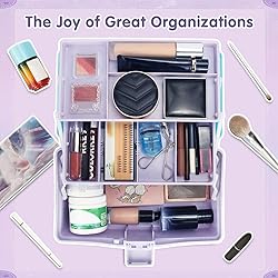 TERGOO 12in Three-Layer Multipurpose Storage Box