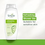 Simple Kind to Skin Refreshing Shower Gel 6x450 ml - Brand New view 3