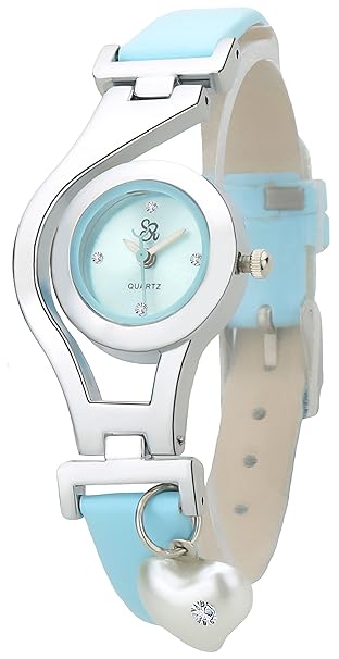 DK Analogue Sky Blue Dial Women's Watch - dk1334