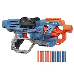 Nerf Elite 2.0 Commander RC-6 Blaster, 12 Elite