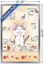 Trends International Chi Cat Wall Poster, 22.375" x