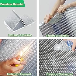 MRPAPA Double Reflective Insulation Foam, 48" x 10