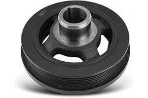 A-Premium Engine Harmonic Balancer Pulley - DOHC V6 3.0L 3.6L - Compatible with Chrysler & Dodge & Jeep & Ram & Volkswagen Ca
