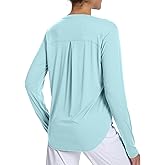 CHALLMOTI Long Sleeve Workout Tops for Women Sun Protection Shirts SPF UV Rash Guard Lightweight Hiking Tops UPF 50+