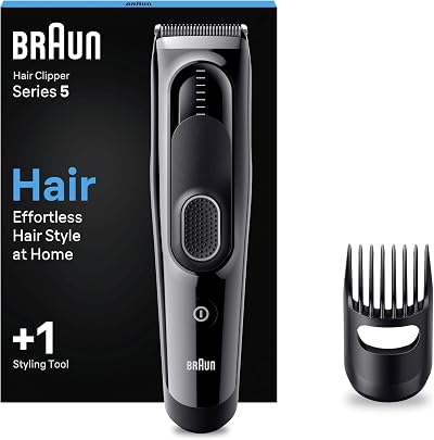 Braun Hair Clipper Series 5 HC5310 9 Length Settings Men’s Clipper