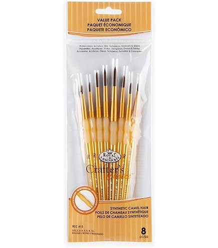 Amazon.com: Z-Pro 605 Fine Camel Hair and Pure Bristle Artist
