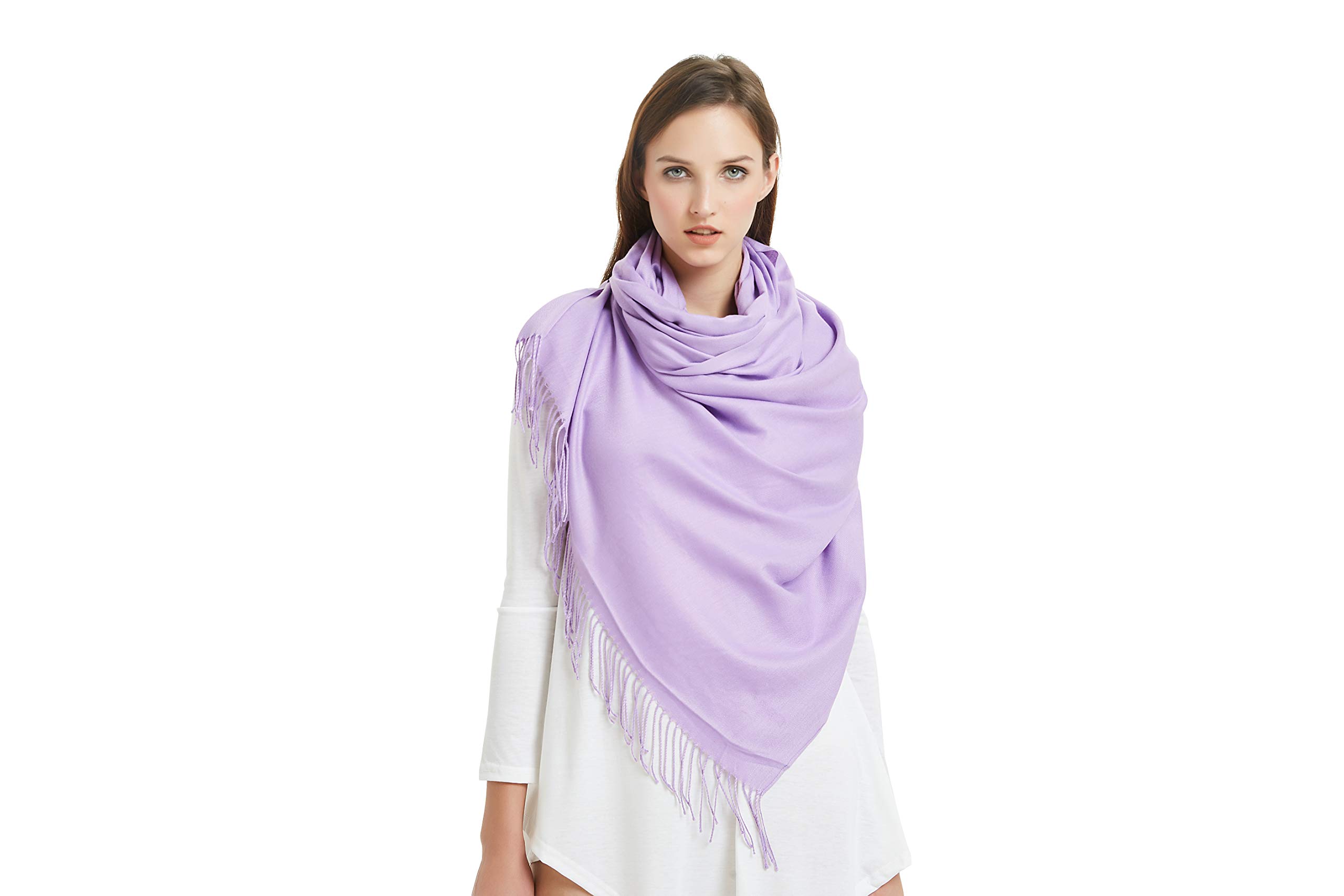 VIVIAN & VINCENT Large Extra Soft Cashmere Blend Women Pashmina Shawl Wrap Stole Scarf VIVIAN & VINCENT Large Extra Soft Cashmere Blend Women Pashmina Shawl Wrap Stole Scarf