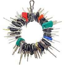 Amazon.com: (72) Heavy Equipment Key Set Compatible with John ...