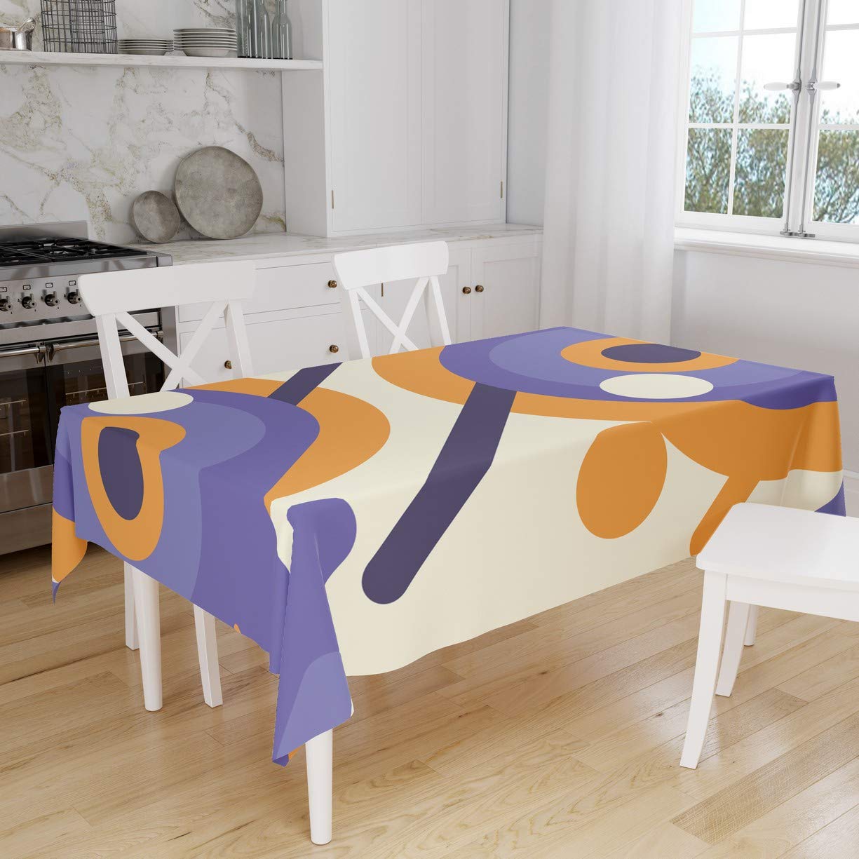 Bonamaison Kitchen Decoration, Tablecloth, 140cm x 160cm - Designed and Manufactured in Turkey