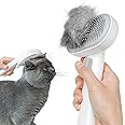 Aumuca Cat Brush for Shedding, Cat Brushes for Indoor Cats, Cat Brush for Long or Short Haired Cats, Cat Grooming Brush Cat C