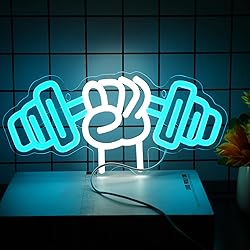 Neonawall Dumbbell Neon Sign For Home