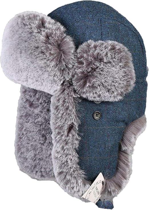 wool bomber hat
