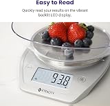 Etekcity Food Kitchen Scale with Removable Bowl 5kg 11lb 0.1g view 4