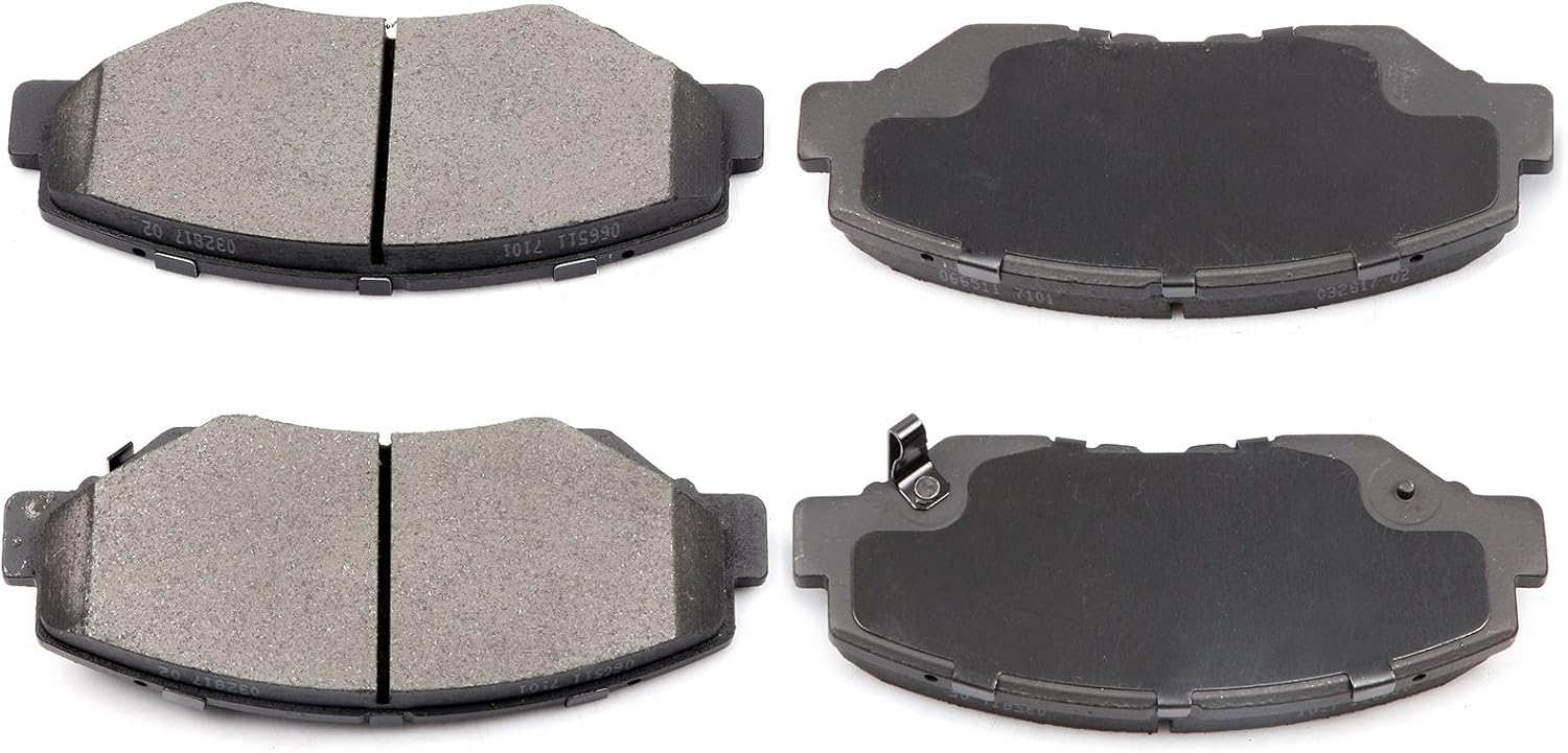 AUTOMUTO Ceramic Brake Pads,4pcs Front Brake Pads Brakes