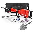XtremepowerUS 2200W Electric Demolition Jack Hammer Concrete Breaker Punch Drill Chisel & Shovel Digging Bits w/Case