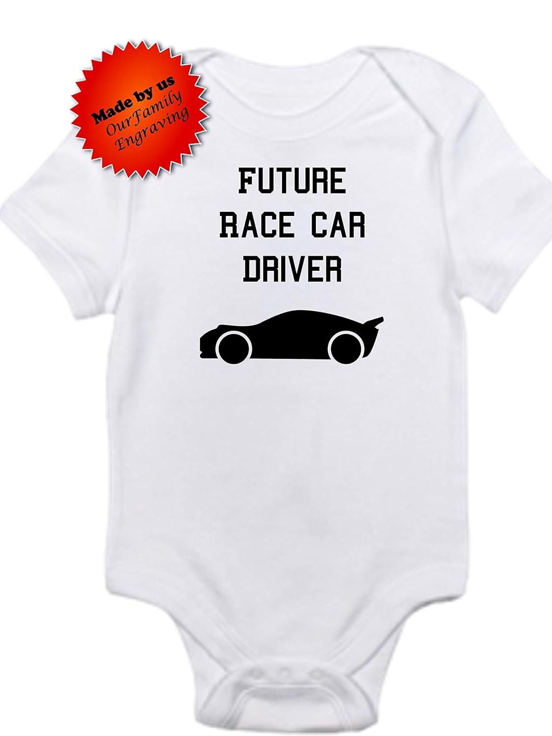 baby car onesie