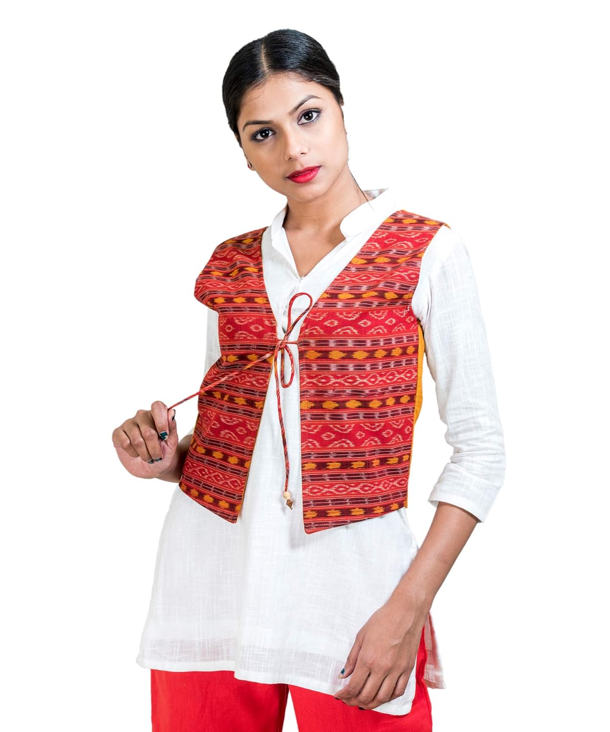 Sambalpuri dress design with jacket Clearance
