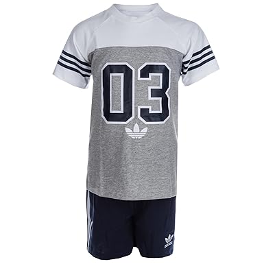 conjunto adidas gris