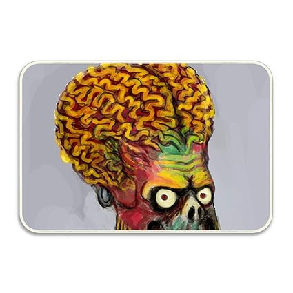 Amazon Com Farg Sweet Home Printed Door Mat Grunge Skull