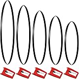 5 Pieces Turntable Belt with 5 Pieces Record Player