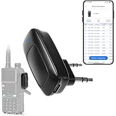 BAOFENG BT-A1D Wireless Programming Adapter, BT APP Radio Programmer | For Baofeng UV-5R, UV-5R Mini, UV-5RM PLUS, BF-888S, K5 Plus Ham Radio Handheld, Fast Channel Setup for Hiking and Field Use